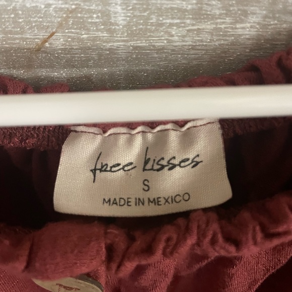 Free Kisses Pink Quarter-Sleeve Blouse (Size S) - Picture 4 of 4